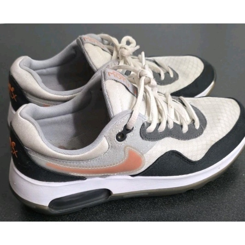 Nike Air Max Motif Kids Gradeschool‎ GS Shoe 5Y Sneakers Black EUC